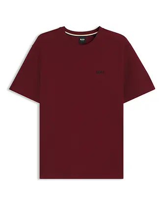 BOSS | Loungewear T-Shirt | dunkelrot